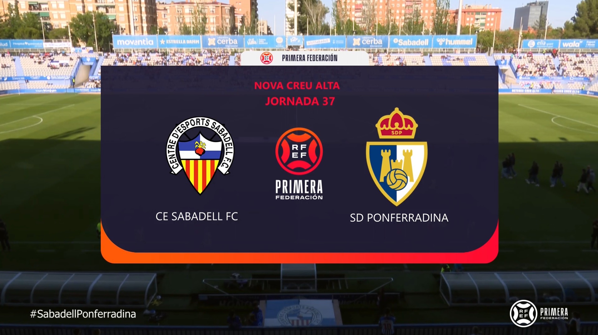 Sabadell Vs Ponferradina