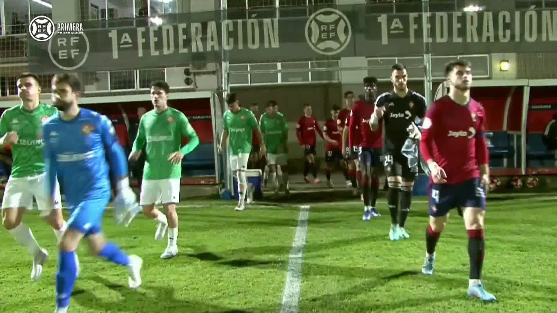 Resumen Osasuna Promesas vs SD Logroñés